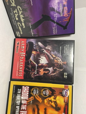 3 ταινίες πακέτο τρόμου DVD σαν καινούργια, μεταγλωττισμένο