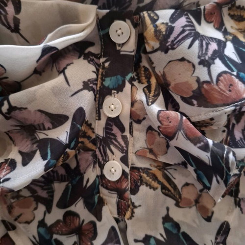 Ted Baker Butterfly blouse beige, like new, size M