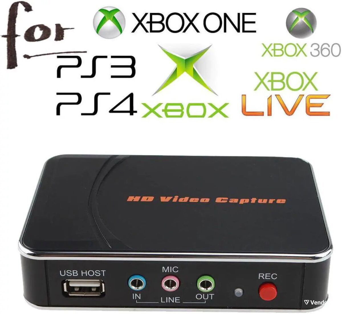Ezcap280 HD Game Capture για Xbox 360, Xbox One, PS3, PS4, Wii U like new