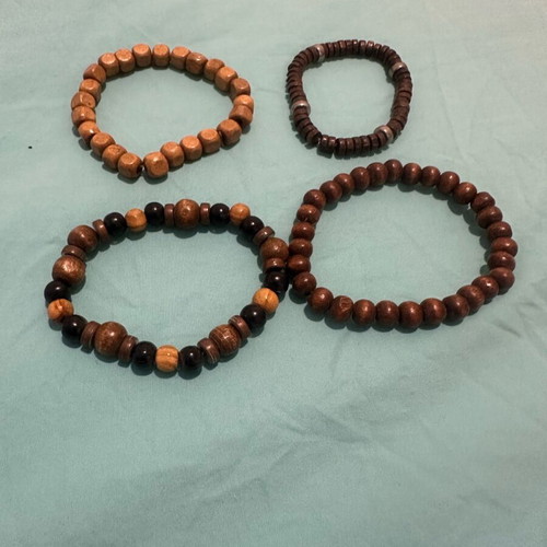 Wood Bracelets like new