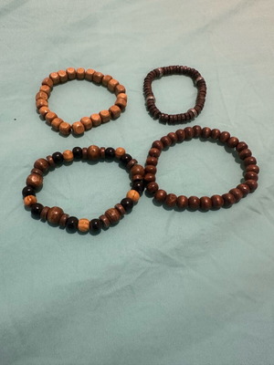 Wood Bracelets like new