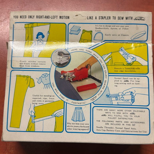 Portable battery sewing machine new