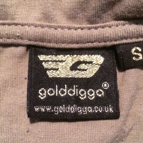 GOLDDIGGA ME ΒΑΘΥ V ΤΟΠ -ΧΑΚΙ- SIZE S