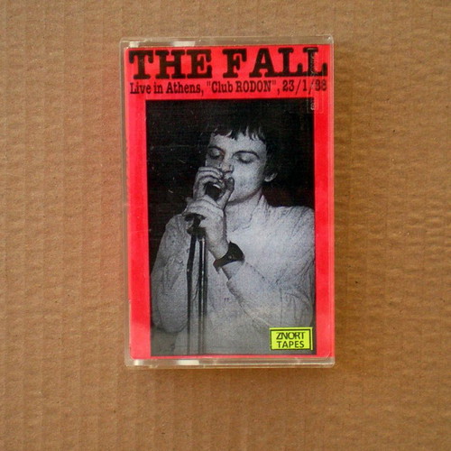 The Fall rare cassette Live in Athens Rodon 1988 like new