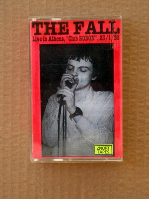 The Fall rare cassette Live in Athens Rodon 1988 like new