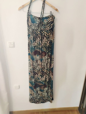 Boho dress used with wear mainly on back and bottom