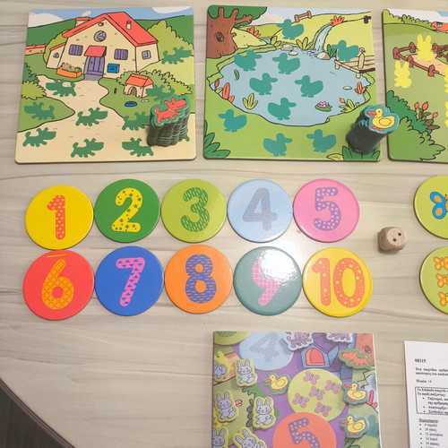 Eduludo Educational Game by DJECO for Ages 3-6 Like New