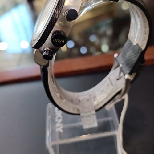 Hugo Boss Ανδρικό Ρολόι Chronograph Μαύρο Καινούργιο