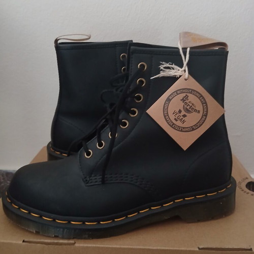 Dr. Martens vegan boots size 39, black