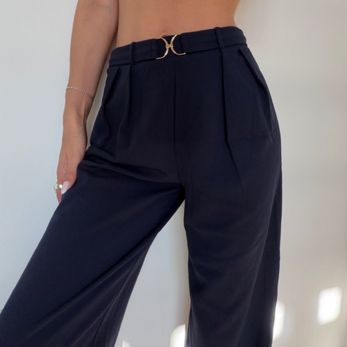 Suitpants dark blue H&M new, size S 36 8