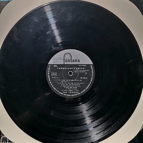 The Troggs Trogglodynamite record used, first Greek edition 1967