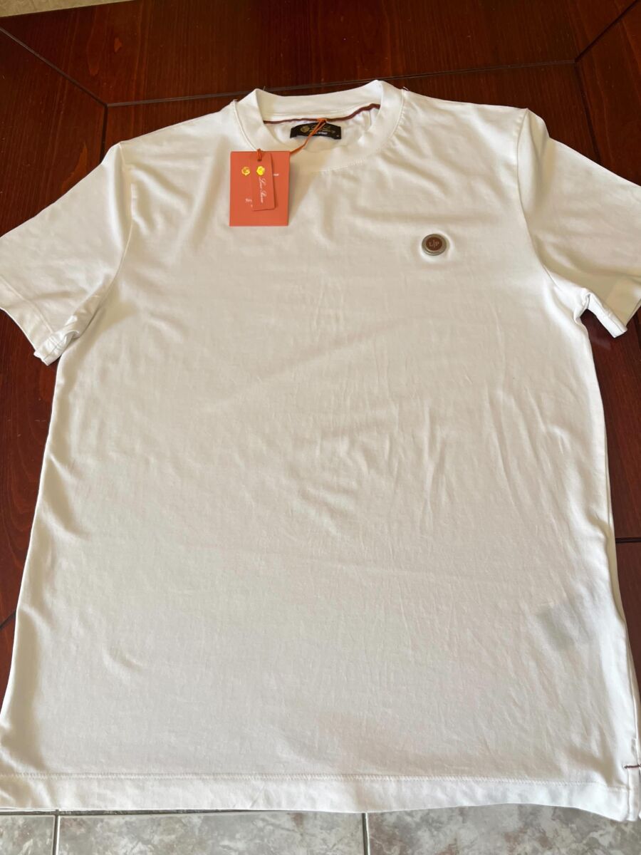 Loro Piana Ray T-shirt, white, size M - € 120,00 - Vendora.cy
