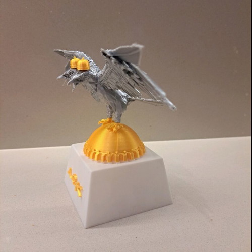 Decorative AEK Double-Headed Eagle with 21 cm wingspan