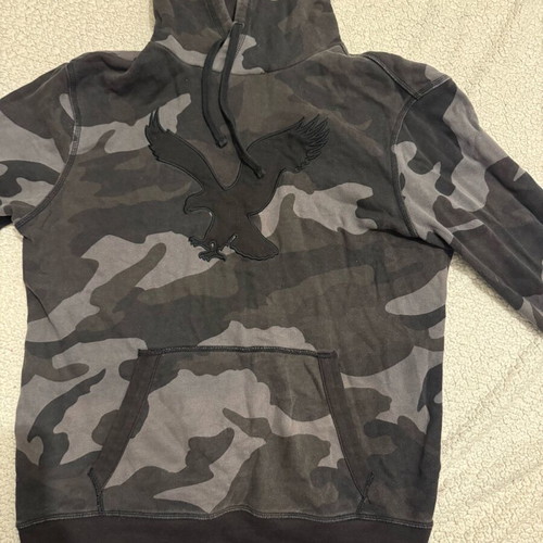 American Eagle military print sweatshirt like new, unisex