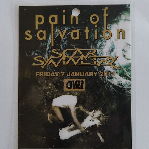 Photopass Pain of Salvation and Scar Symmetry 7-1-2011 like new