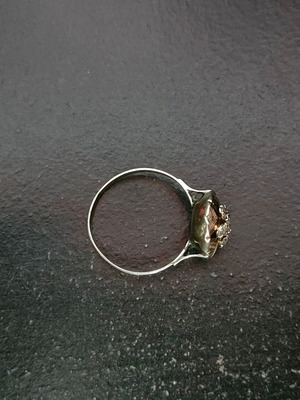 Gold ring used 14K - 585, 2 g