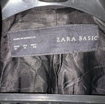 Παλτό Zara μαύρο medium σαν καινούργιο