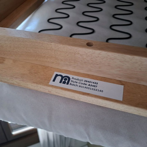 Mothercare rocking nursing chair like new with stool