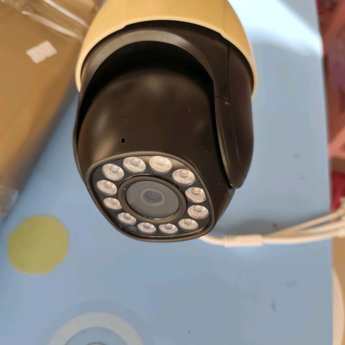 Surveillance cameras used, two together with reset required