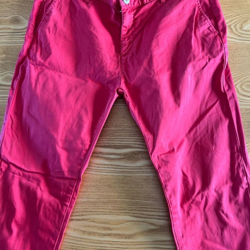 Zara Man red chino pants size 46