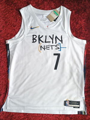 Kevin Durant Brooklyn Nets Jersey καινούργιο, γνήσιο Nike Swingman XL