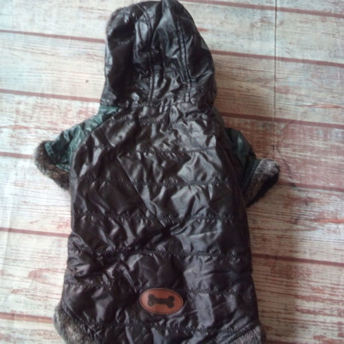 Pets dog jacket used, small medium size, length 60 cm