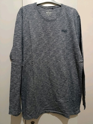 Admiral long-sleeve shirt XL gray like new