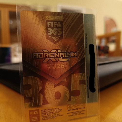 Adrenalyn Mohamed Salah Golden Baller football card Liverpool new