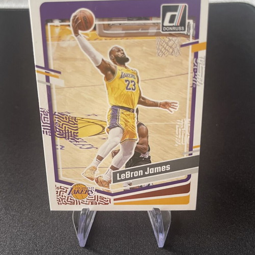 LeBron James Lot of 9 Cards Near Mint, LA Lakers