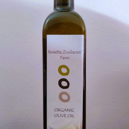 Rosetta Zouliamis' Farm Organic Extra Virgin Olive Oil 1L