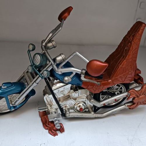 Spider Man motorcycle toy