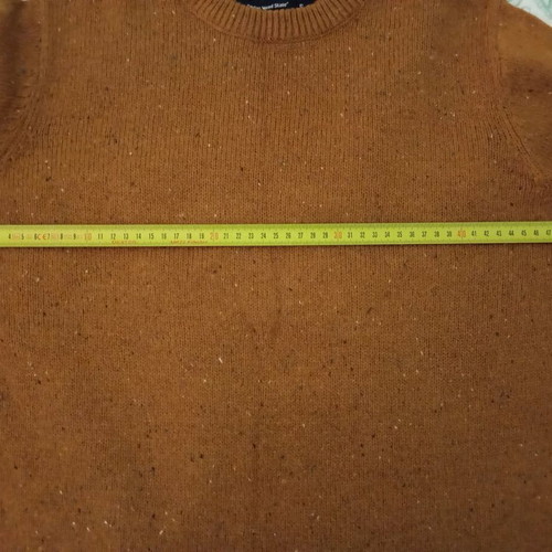 Primark men's sweater light brown Small like new with elbow patches