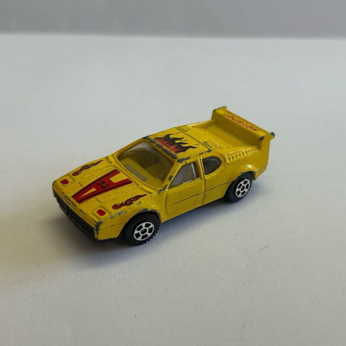 Vintage BMW M1 toy car used, good condition