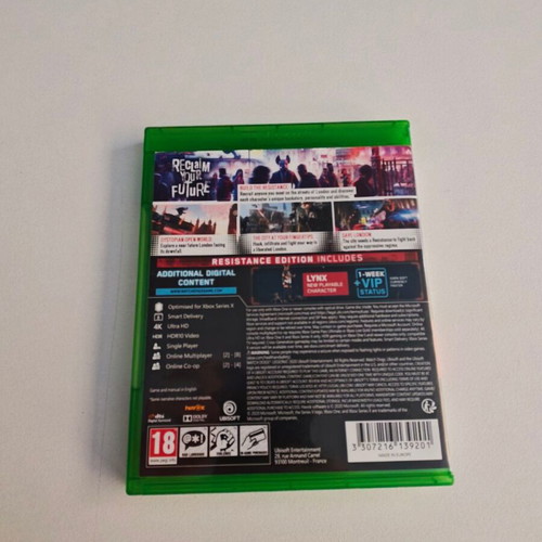 Xbox One Watch Dogs Legion game like new