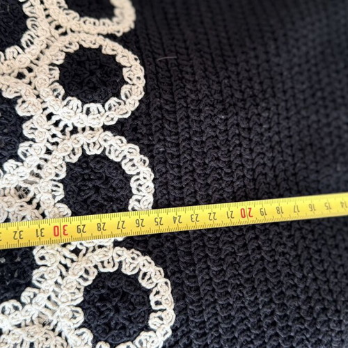 Mango Crochet boho summer co-ord set vest & mini skirt