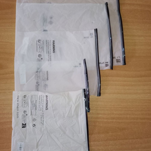 Zip bags 5 pieces new, various sizes Shein