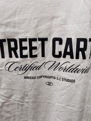 Street Cartel T shirt as new, XL, white