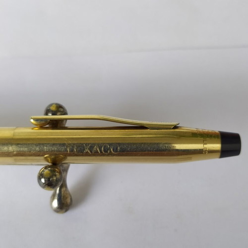 Cross Century Classic rollerball 12kt used with Texaco logo