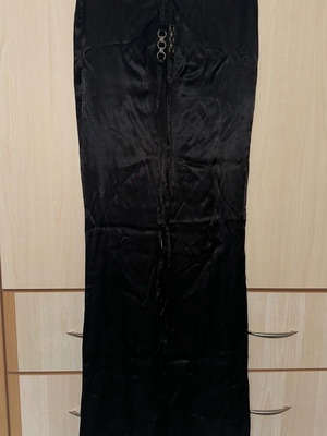 Zara satin pants like new, black, size XS