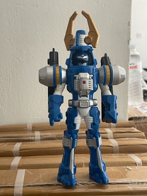 Power Rangers Blue Turbo Drill used