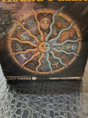Round puzzle 1000 pieces zodiac new