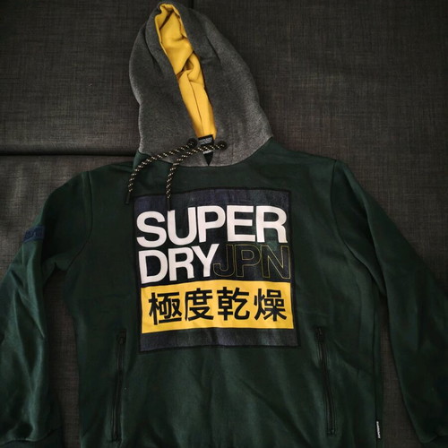 Superdry hoodie like new, size L