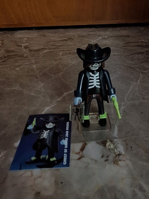 Ghost of Dapper Jack Rogers Playmobil figure with accessories