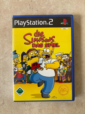 The Simpsons Game PlayStation 2 μεταχειρισμένο, γερμανικό πλήρες