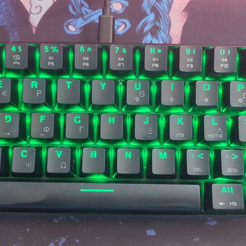 Motospeed CK61 mechanical keyboard like new