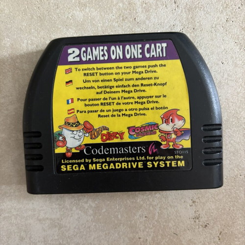 Fantastic Dizzy & Cosmic Spacehead Sega Mega Drive game