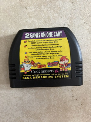 Fantastic Dizzy & Cosmic Spacehead Sega Mega Drive game