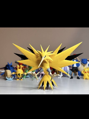 Zapdos Pokemon figure new