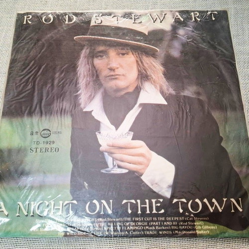 Rod Stewart A Night On The Town LP употребяван, рок