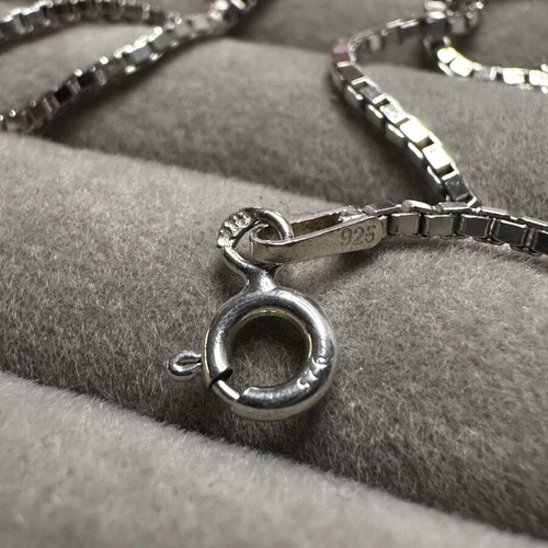 925 Sterling Silver Venetian Chain 50 cm new